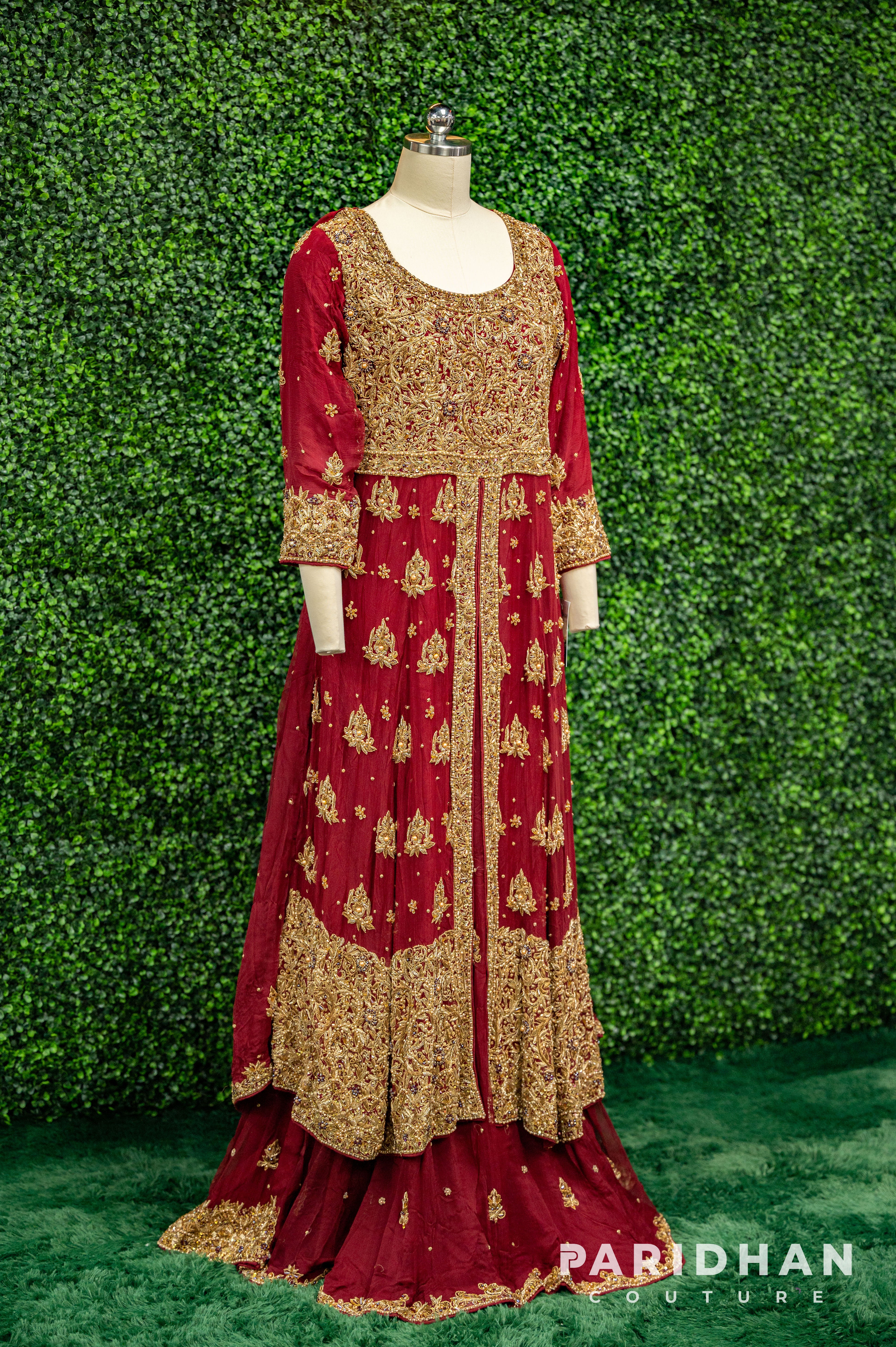 Gorgeous Designer Maroon Lehenga Choli