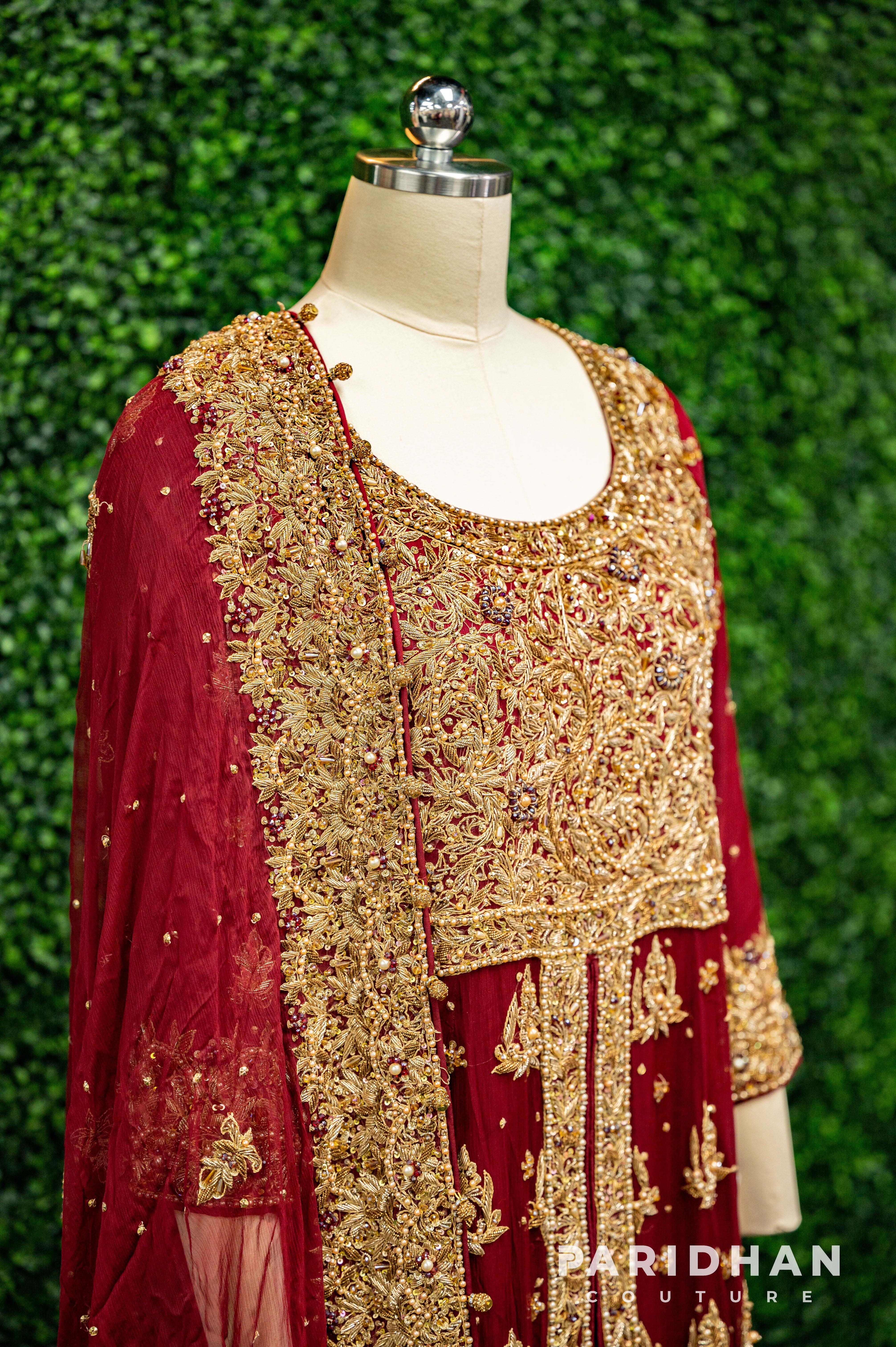 Gorgeous Designer Maroon Lehenga Choli