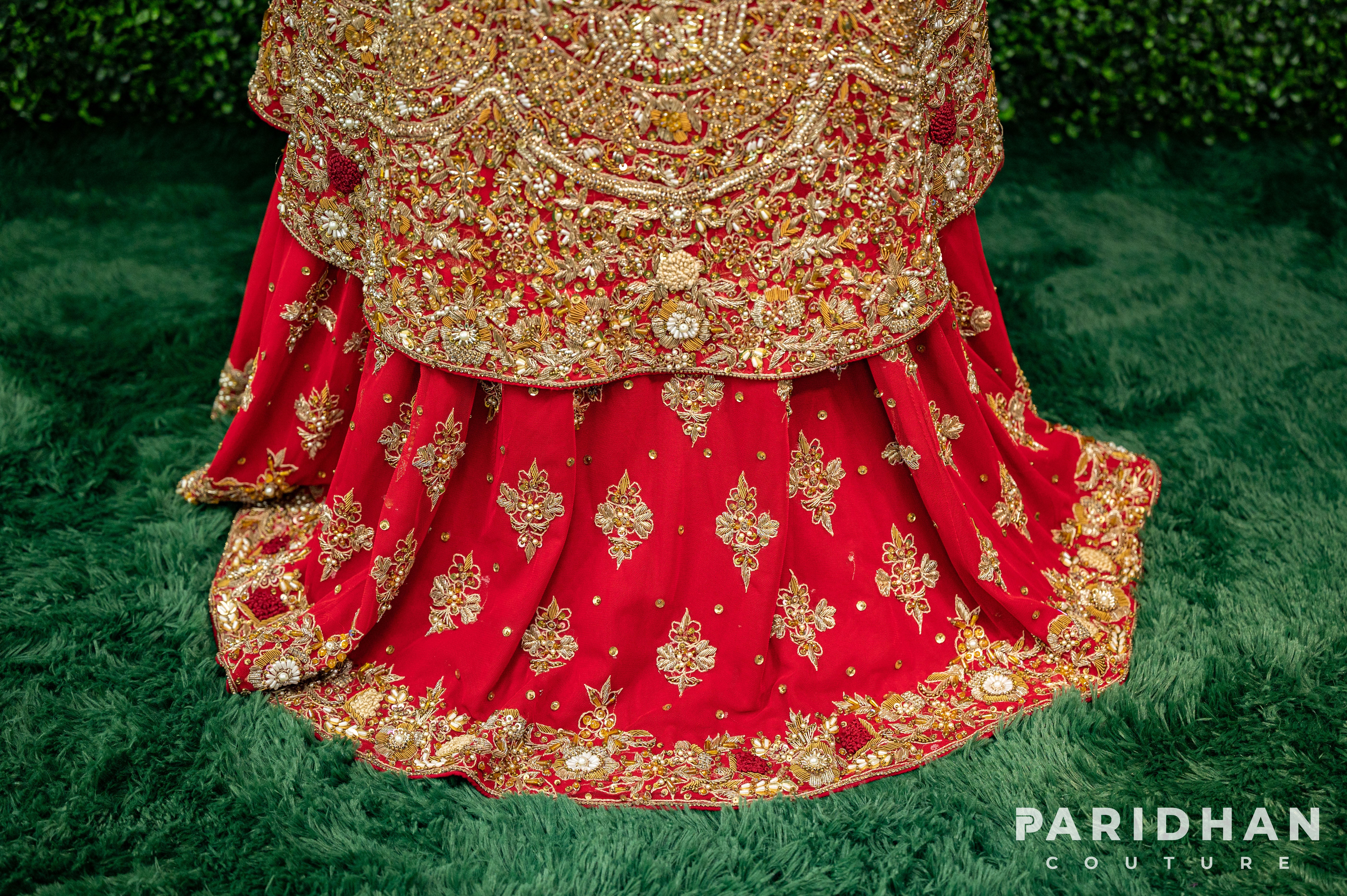 Designer Gorgeous Crimson Red Lehenga Choli