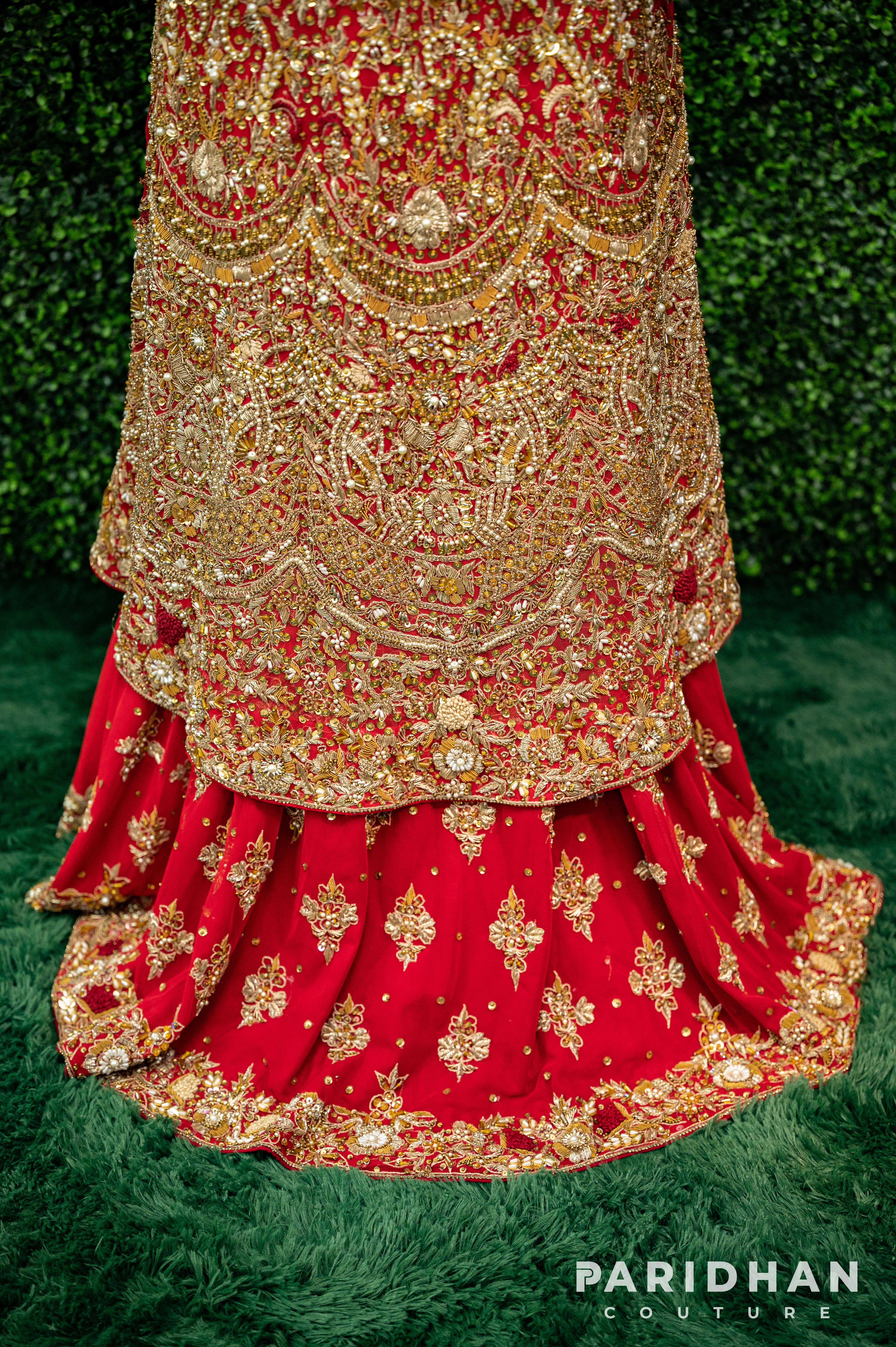 Designer Gorgeous Crimson Red Lehenga Choli