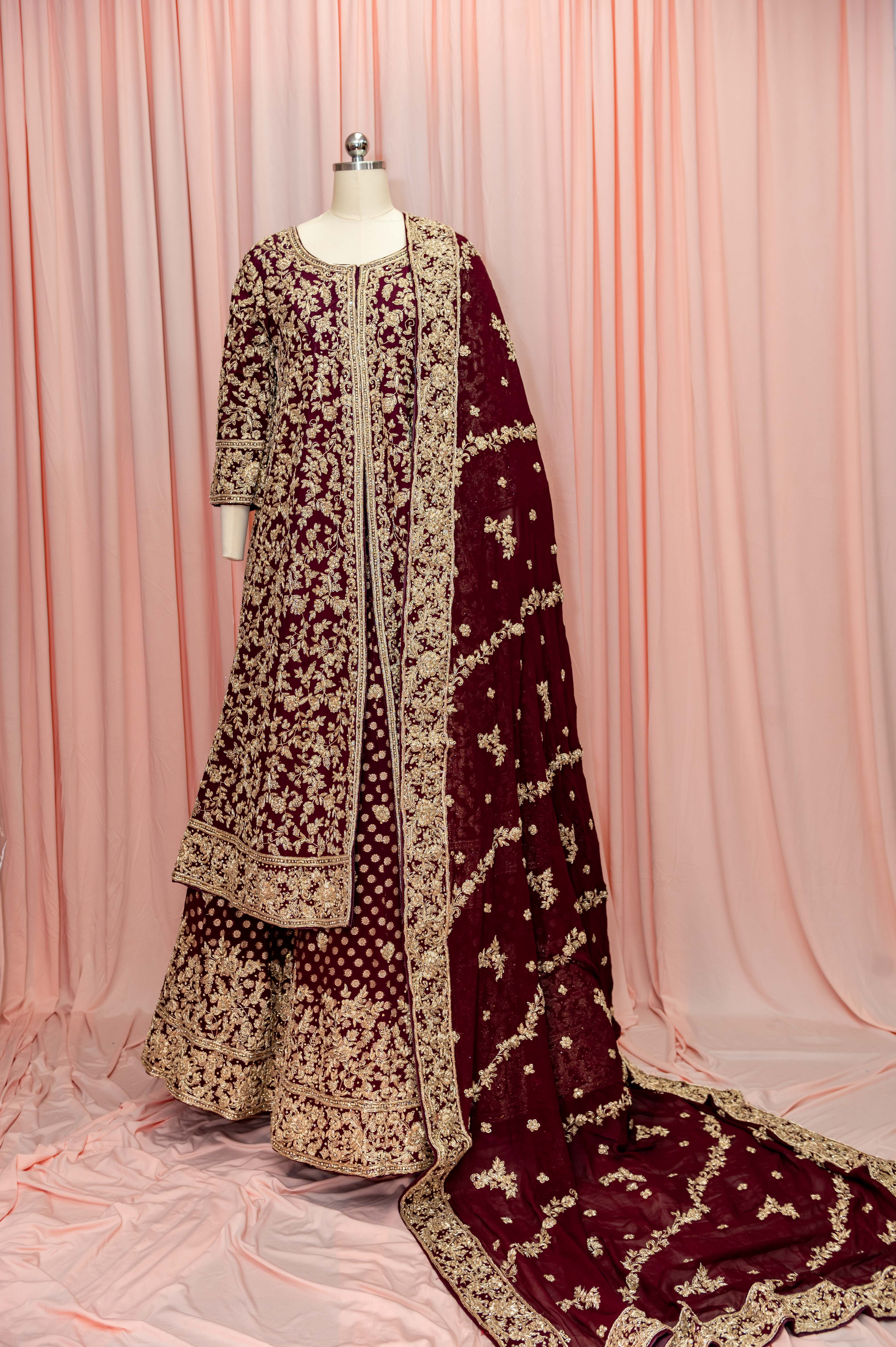 Zardozi Designer Wedding Lehenga Choli