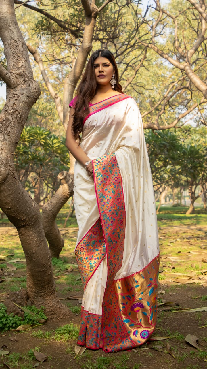 Reception Wear Pathani Silk Saree