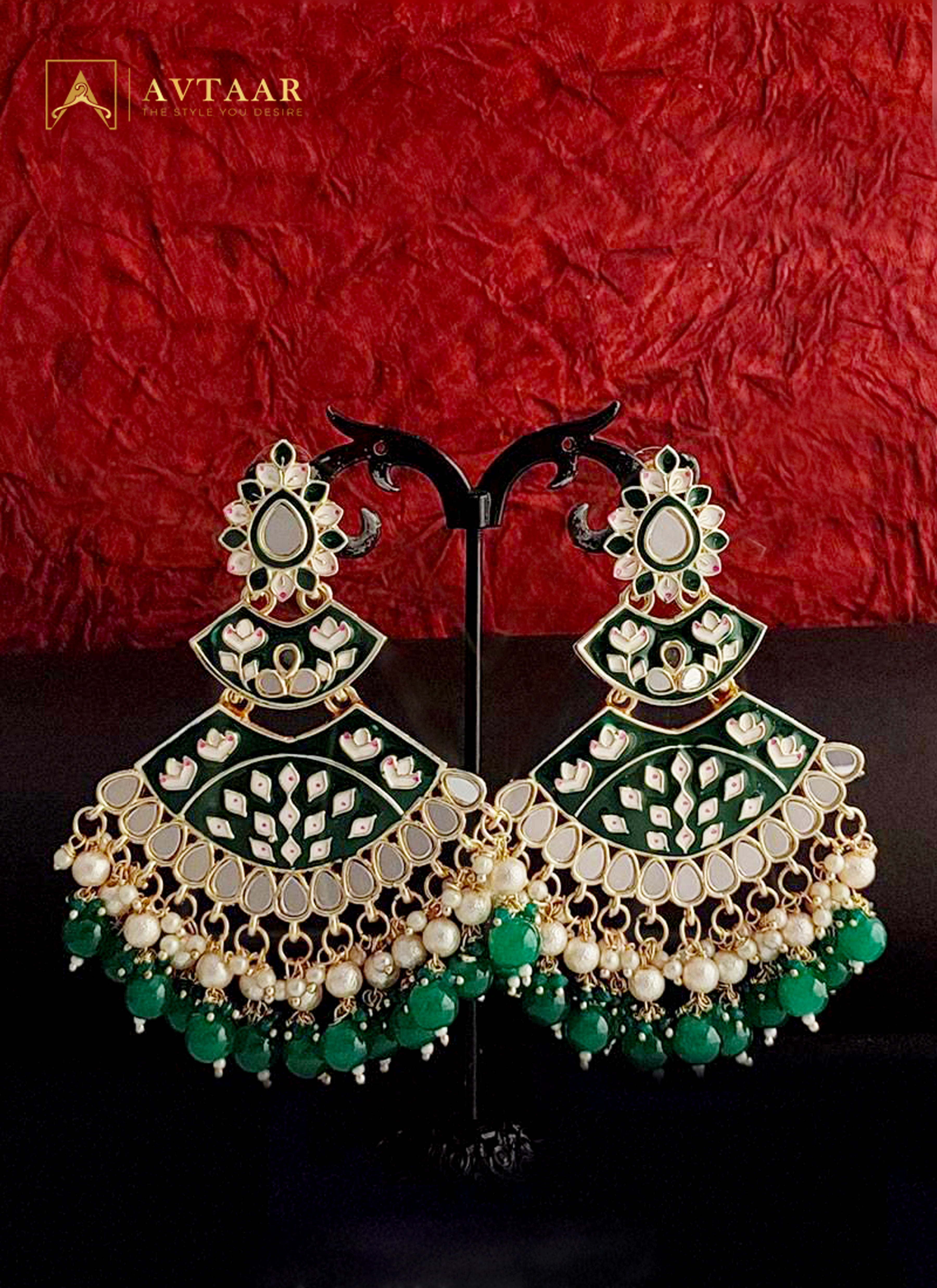 Beautiful Fancy Style Party Wear Long Earring